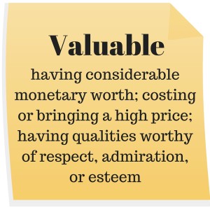 Valuable