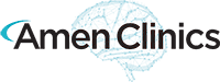 image displays the logo for Amen Clinics