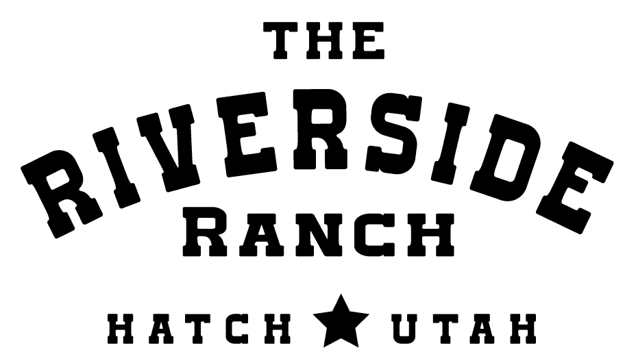 branding text for "The Riverside Ranch"